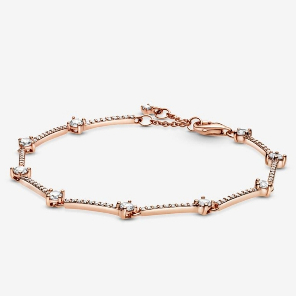 Sparkling Pavé Bars Bracelet